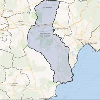 Nous faisons des ventes et des estimations immobilières sur la commune de Roquebrune-sur-Argens L'image montre la carte de Roquebrune-sur-Argens.
