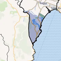 Nous faisons des ventes et des estimations immobilières sur la commune de Saint-Aygulf qui fait parti de Fréjus. L'image montre la carte de Saint-Aygulf.