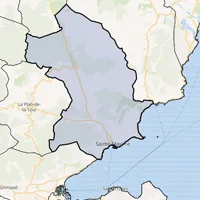 Nous faisons des ventes et des estimations immobilières sur la commune de Sainte-Maxime. L'image montre la carte de Ste-Maxime.