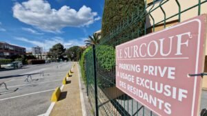 Parking reservé exclusivement pour la Résidence LE SURCOUF
